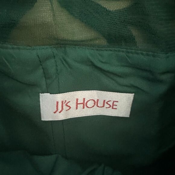 JJ's House Off the Shoulder Knee-Length Lace Mother of the Bride Dress Size 24W - Picture 4 of 9